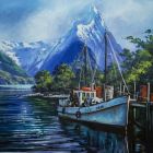 Old Wharf at Milford Sound