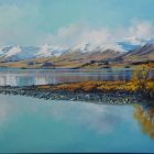 Calm reflections on Tekapo