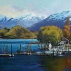 Wanaka in Spring by the Marina