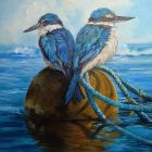 Kingfishers on watch